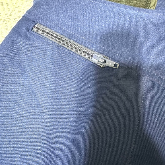 OBERMEYER SPORT STIRRUP WOOL BLEND COBALT BLUE SKI SNOW PANTS - Size 8R - Picture 12 of 14